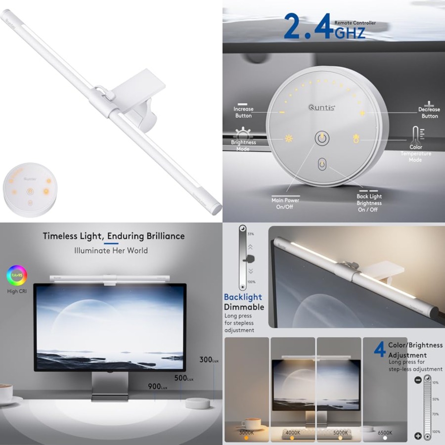 Setup Desk Monitor - Barra de Luz para Monitor con
