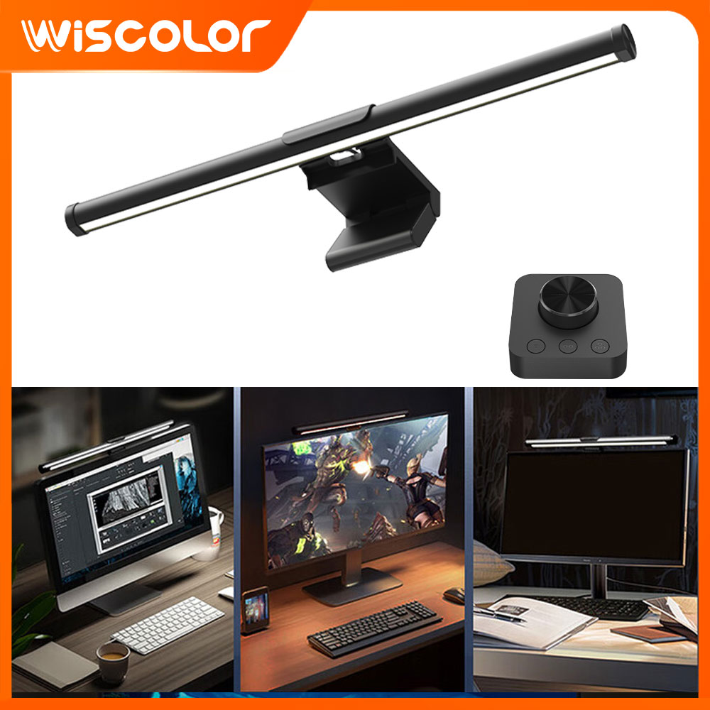 Desk Setup No Monitor - Barra de luz LED para monitor