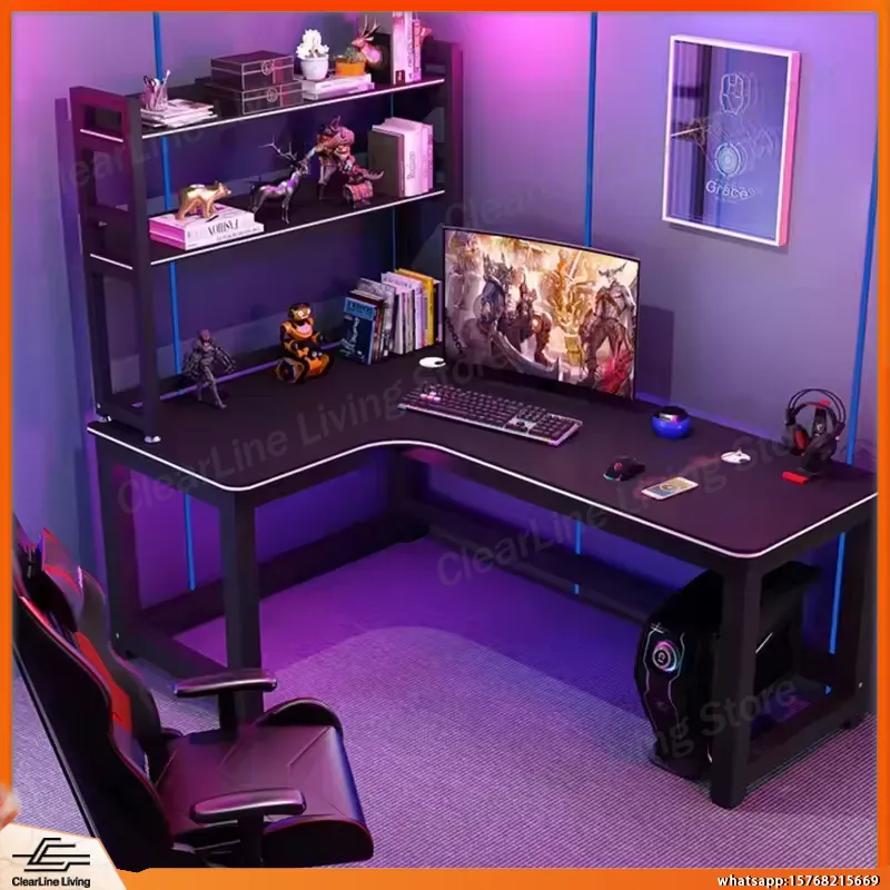 Desk Setup Best - Escritorio Gaming Eléctrico Ajustable en Altura