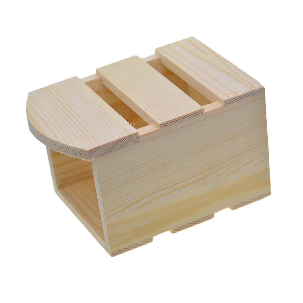 Desk Setup Minimal - Portalápices de Madera Natural, Organizador de