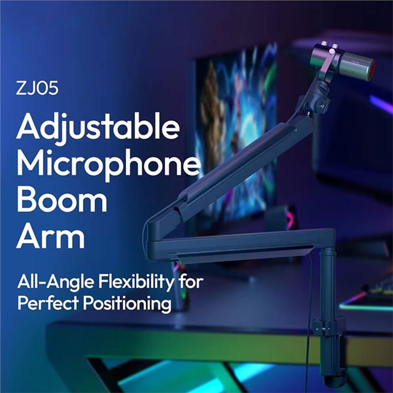Desk Setup With Mic - AT82-ZJ05 Soporte Ajustable para Micrófono con