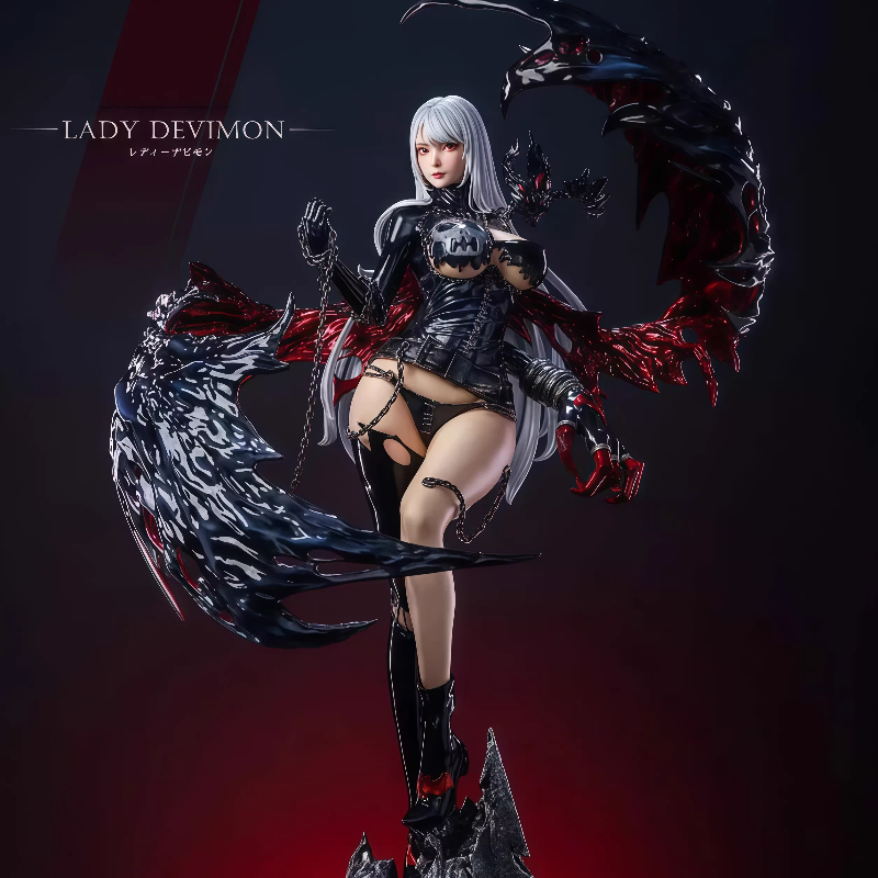 Desk Setup Gifts - Figura de Anime Lady Devimon Digimon