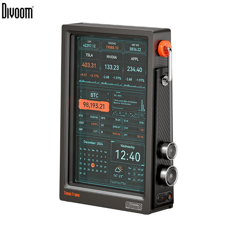 Speaker Desk Setup - Reloj digital inteligente Divoom Times Frame