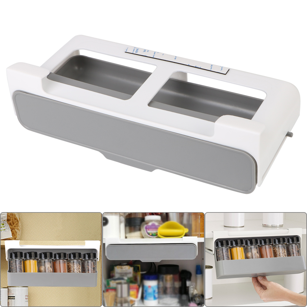 Desk Drawer Unit - Estante de almacenamiento de botellas de
