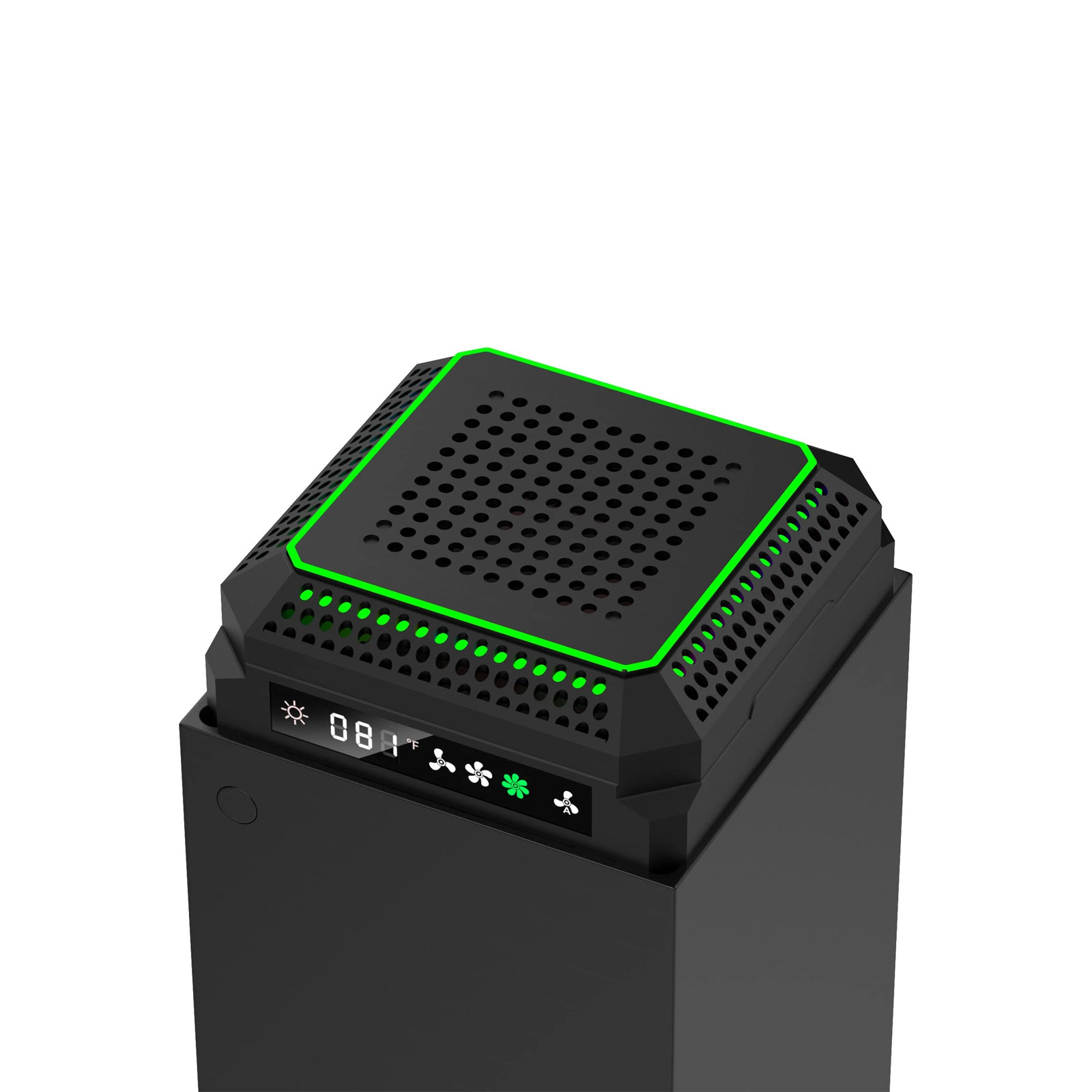 Desk Setup Xbox - Ventilador de Refrigeración LED RGB con