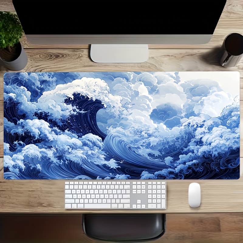 Desk Setup Minimal - Alfombrilla de Ratón Minimalista para Escritorio,
