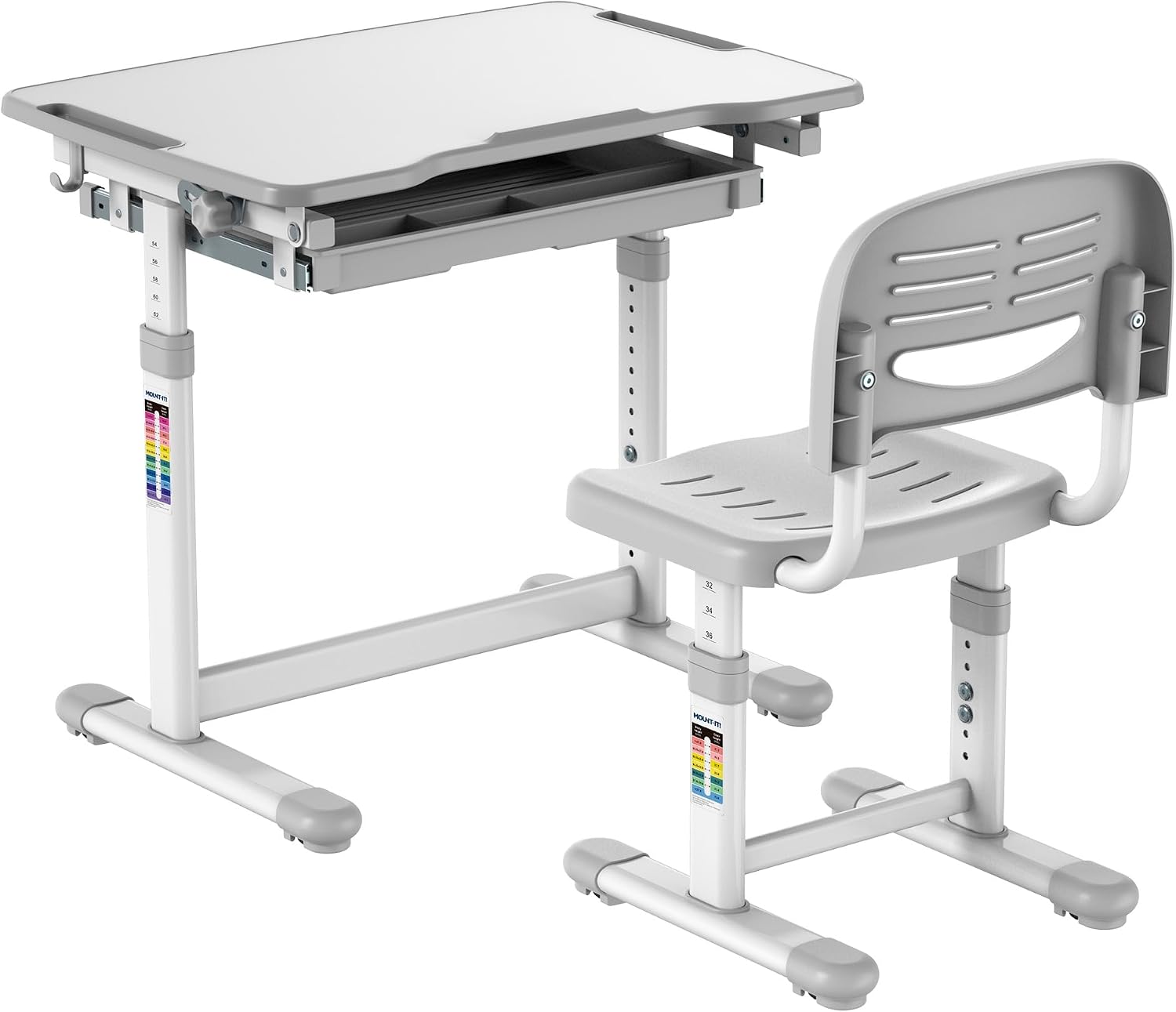 Desk Setup Kids - Juego de escritorio y silla para