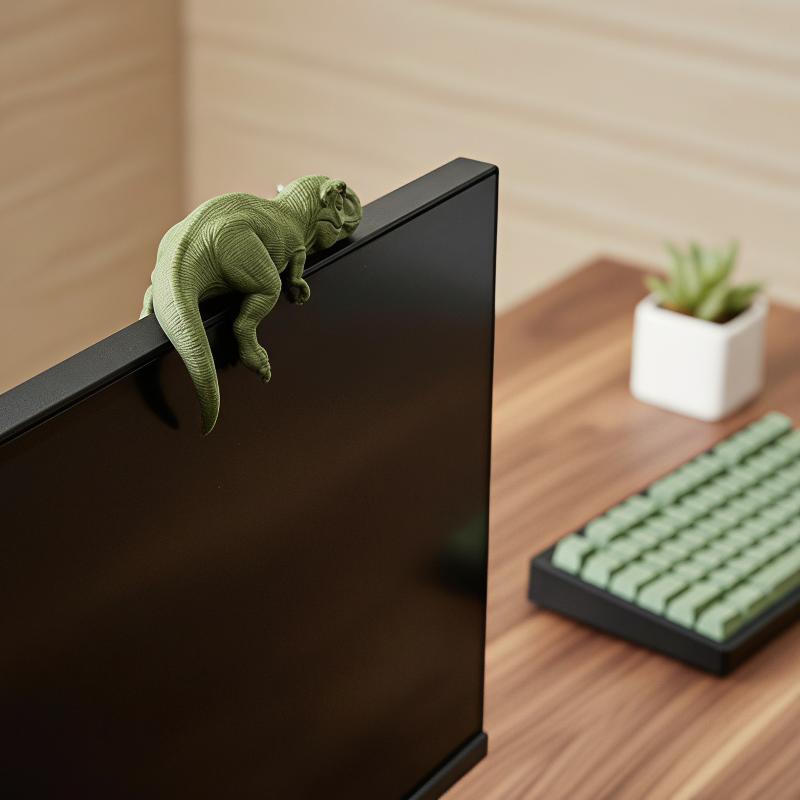 Adorno de Tiranosaurio Rex Dur - Setup Desk Monitor reseña y precio