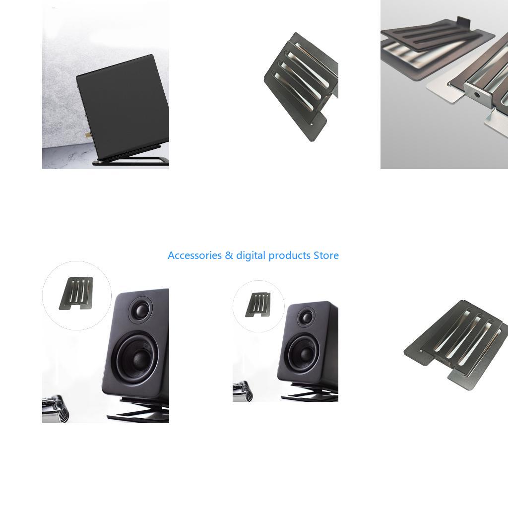 Soporte altavoz ergonómico con - Speaker Desk Setup reseña y precio