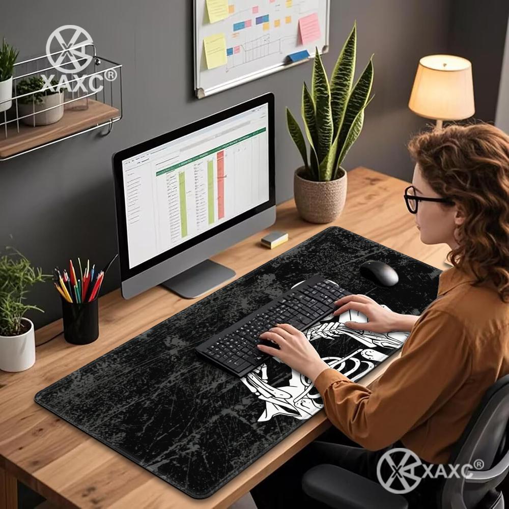 Alfombrilla de ratón con diseñ - Desk Setup Dark reseña y precio