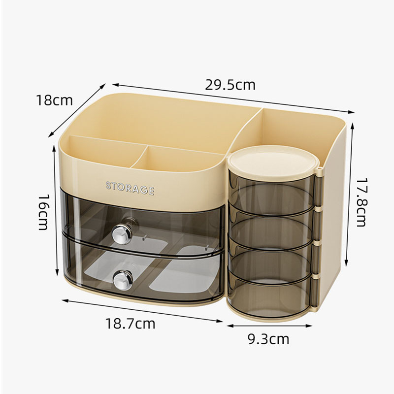 Organizador de brochas de maqu - Desk Drawer Unit reseña y precio