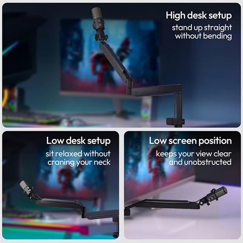 PHILE-ZJ05 Soporte de Micrófon - Desk Setup With Mic reseña y precio