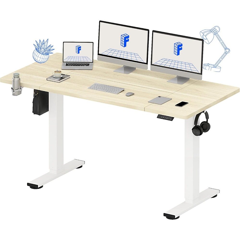 FLEXISPOT Escritorio Eléctrico - Setup Desk Monitor reseña y precio