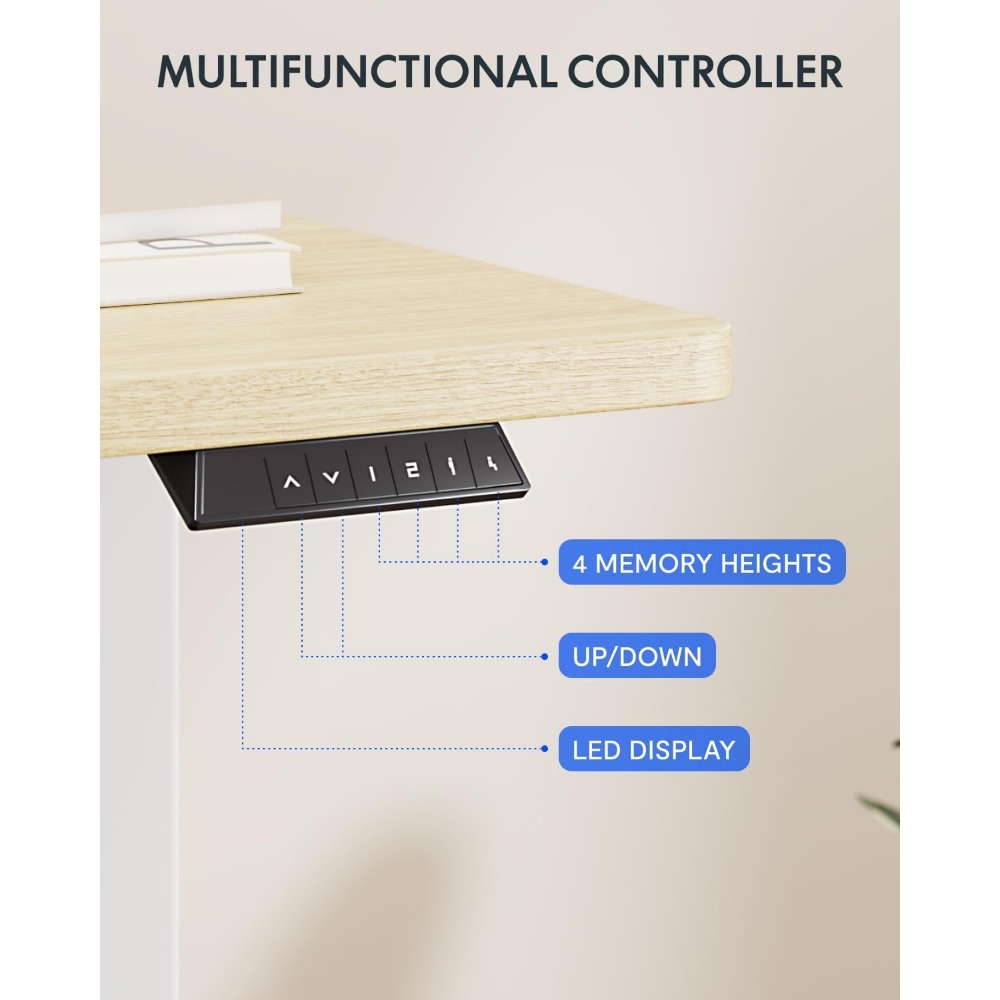 FLEXISPOT Escritorio Eléctrico - Setup Desk Monitor reseña y precio