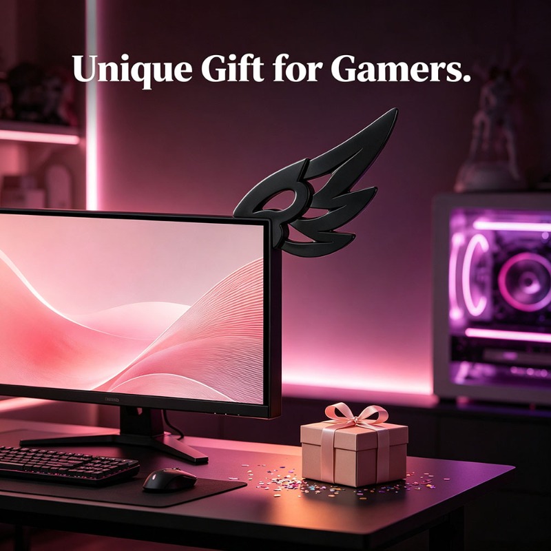 Decoración de Alas 3D Kawaii p - Setup Desk Monitor reseña y precio