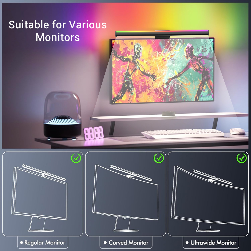 Lámpara Colgante para Pantalla - Setup Desk Monitor reseña y precio