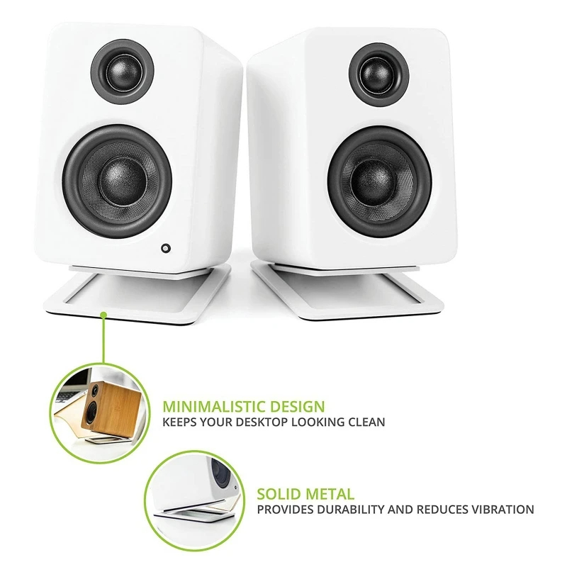 Xnyocn soporte de altavoz de e - Speaker Desk Setup reseña y precio