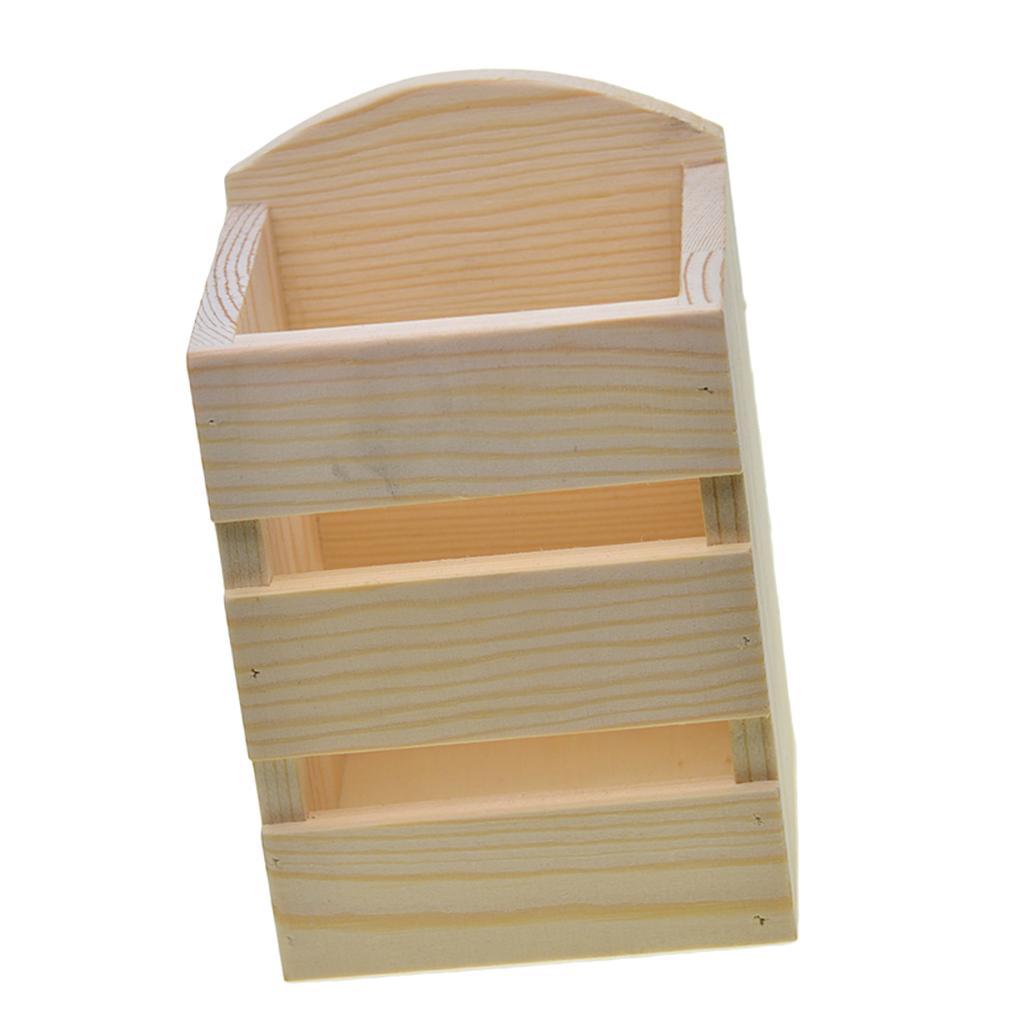Portalápices de Madera Natural - Desk Setup Minimal reseña y precio