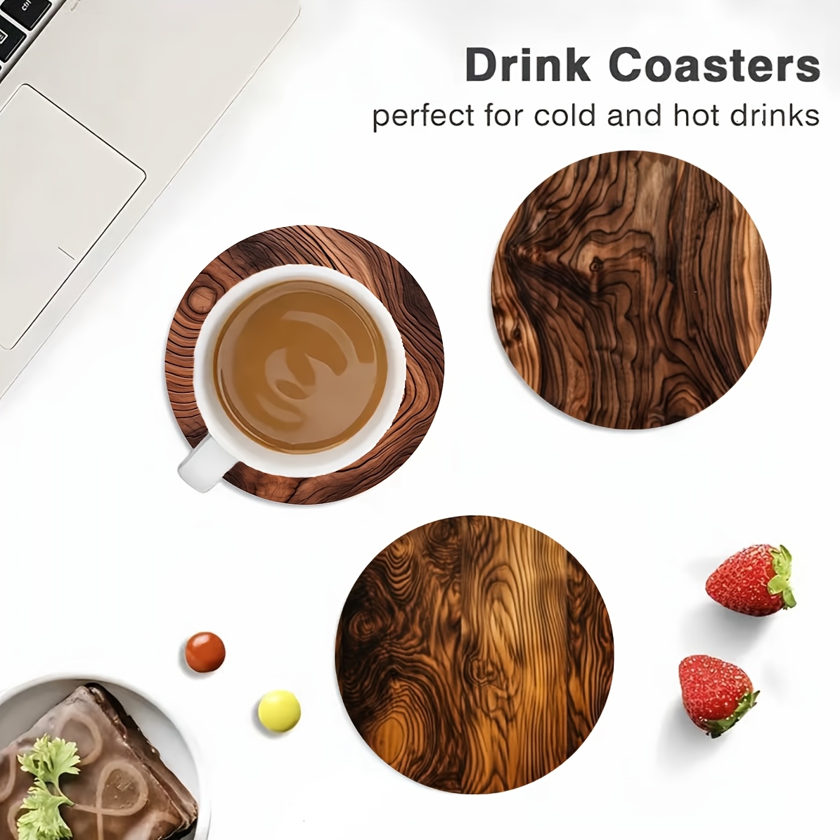 Manteles Individuales de mader - Desk Setup Dark reseña y precio