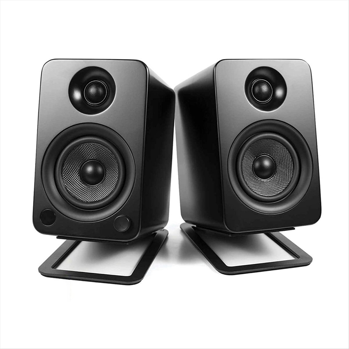 Soportes para altavoces de esc - Speaker Desk Setup reseña y precio