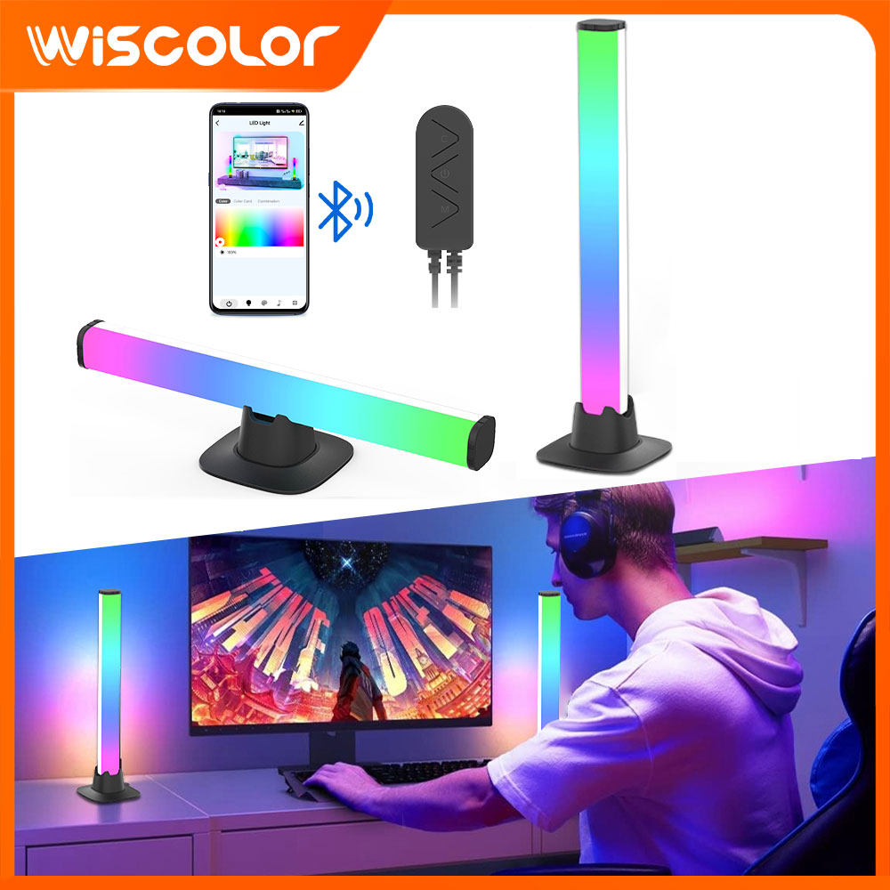 Barra de luces LED RGB con con - Desk Setup Tv reseña y precio