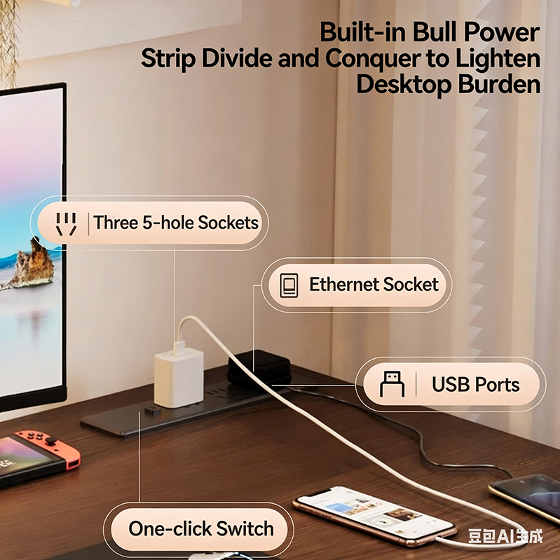 Escritorio Eléctrico Moderno d - Setup Desk Monitor reseña y precio