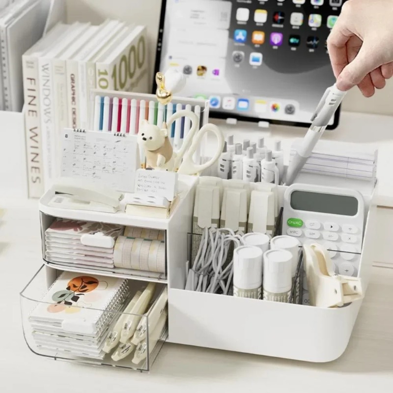 Organizador de cosméticos de e - Desk Drawer Unit reseña y precio