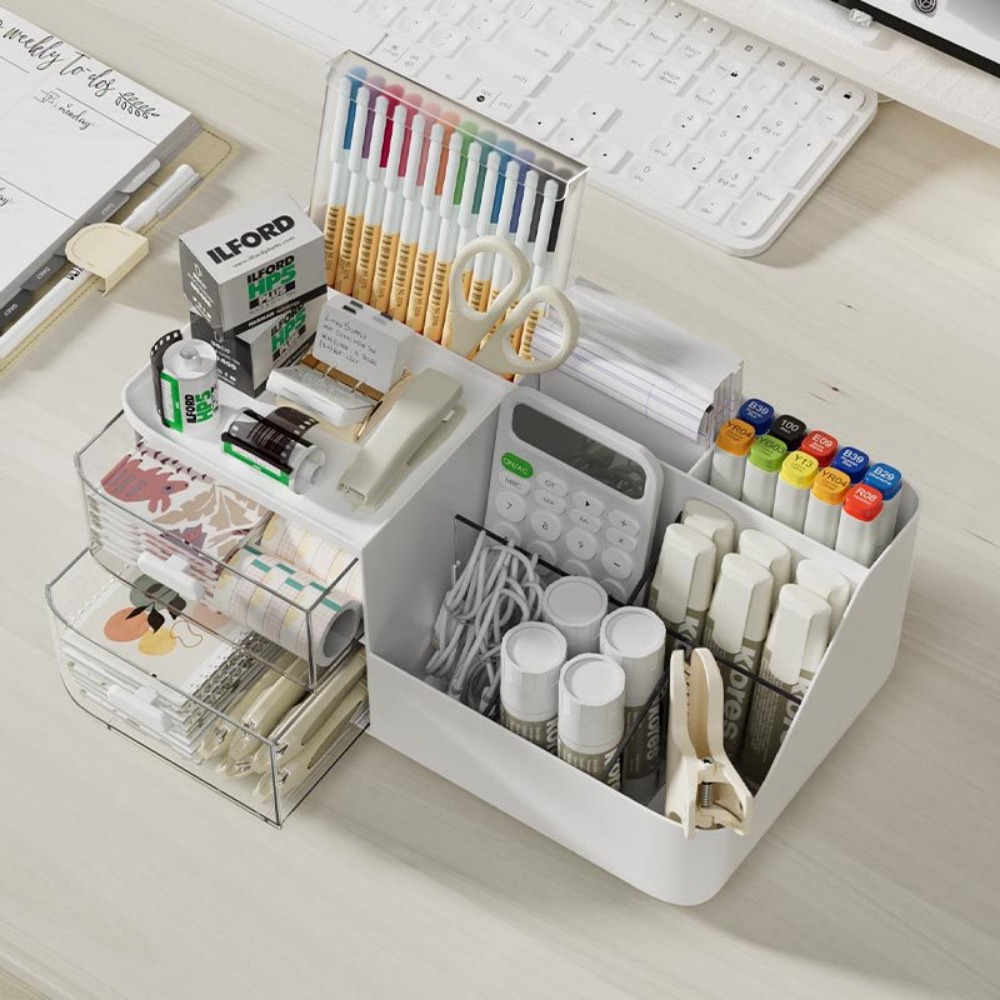 Organizador de cosméticos de e - Desk Drawer Unit reseña y precio