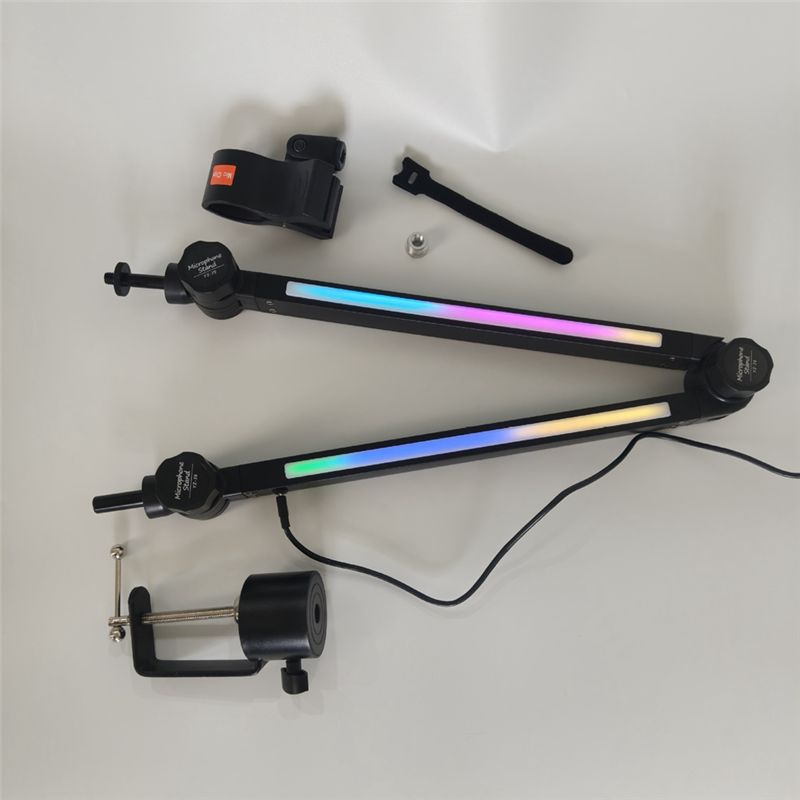 Soporte de Micrófono Giratorio - Desk Setup With Mic reseña y precio