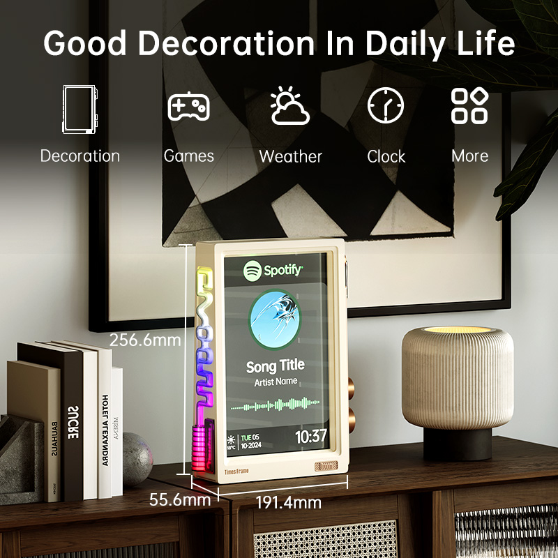 Reloj digital inteligente Divo - Speaker Desk Setup reseña y precio