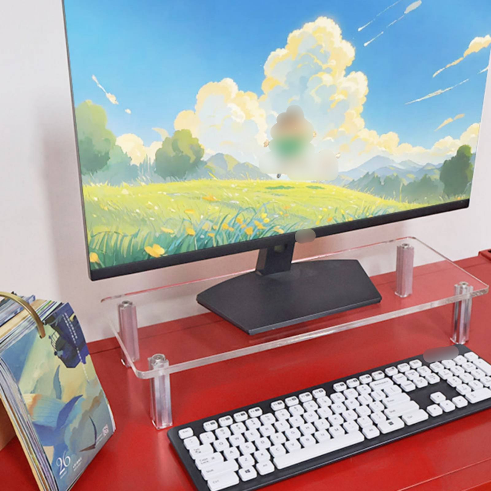 Soporte de Monitor Acrílico Tr - Setup Desk Monitor reseña y precio