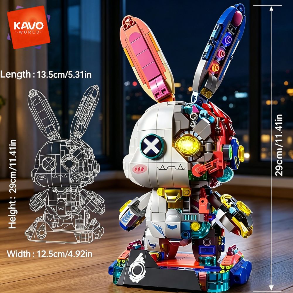 KAVOWORLD Juego de Bloques de  - Desk Setup Gifts reseña y precio