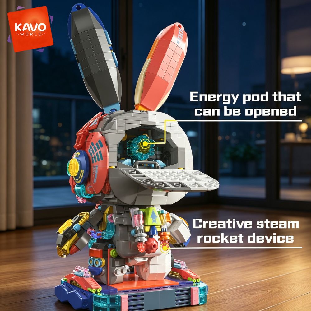KAVOWORLD Juego de Bloques de  - Desk Setup Gifts reseña y precio