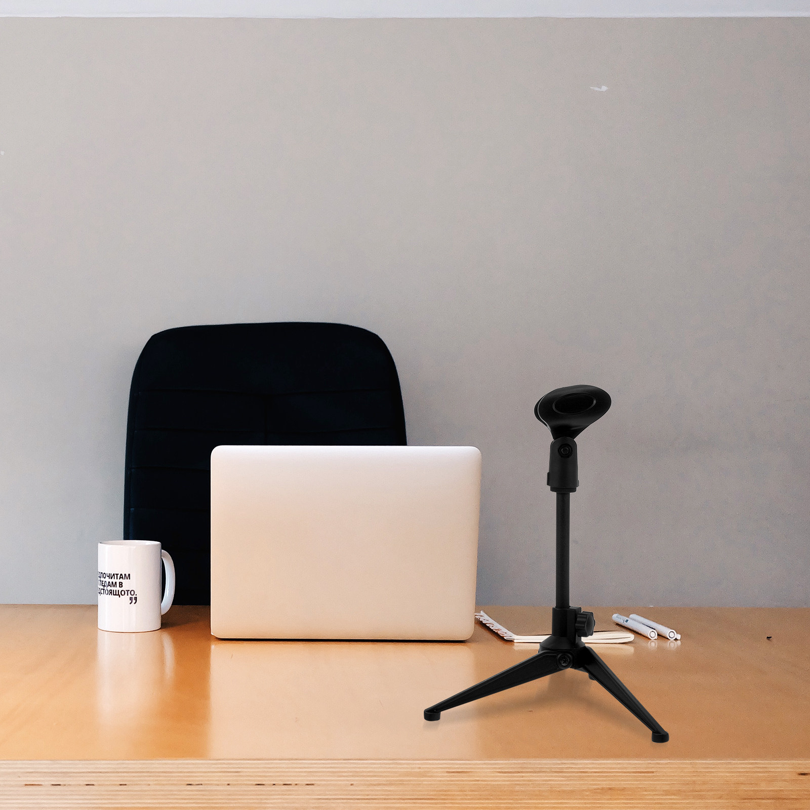 Soporte de Micrófono de Alumin - Desk Setup With Mic reseña y precio