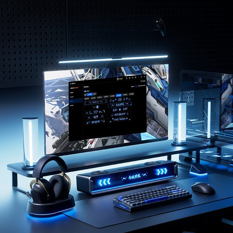 Altavoz K20 GT con Pantalla Co - Speaker Desk Setup reseña y precio