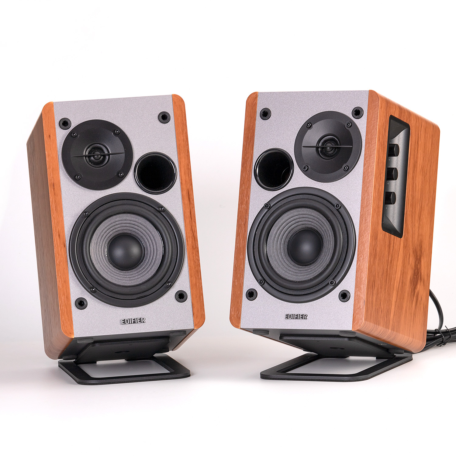 Soportes para altavoces de esc - Speaker Desk Setup reseña y precio